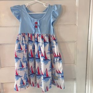 Eleanor Rose Sailboat Dress